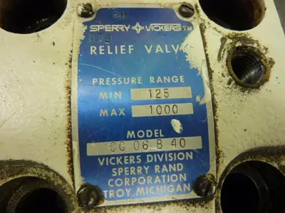 USED SPERRY VICKERS CG06B40