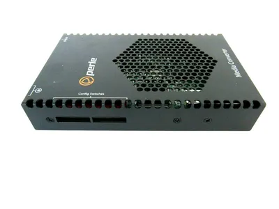 USED PERLE S-1110PP-SFP-XT MEDIA CONVERTER S1110PPSFPXT