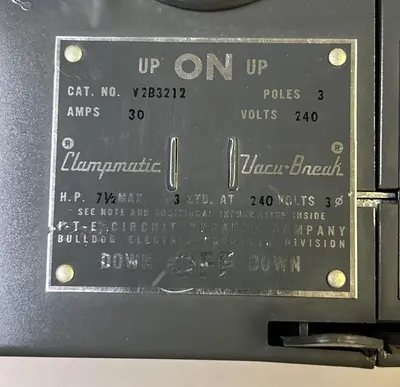 Used ITE V2B3212 Miscellaneous Equipment (Electrical & Power) | Surplus Asset Holdings #1196053