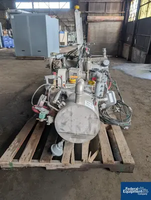USED ANCASTER (2) Pneumatic Hopper Recivers, S/S