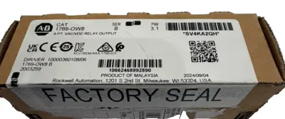 ALLEN BRADLEY 1769-OW8 SER B COMPACTLOGIX 8 PT RELAY OUTPUT MODULE NEW, SURPLUS