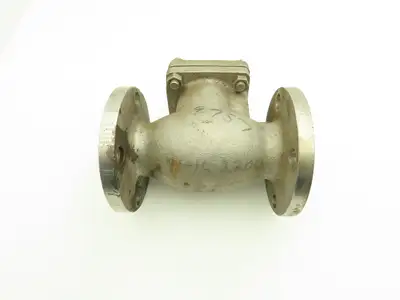William E. Williams Valve S151F6316 Swing Check Valve 2" ANSI Flange Class 150