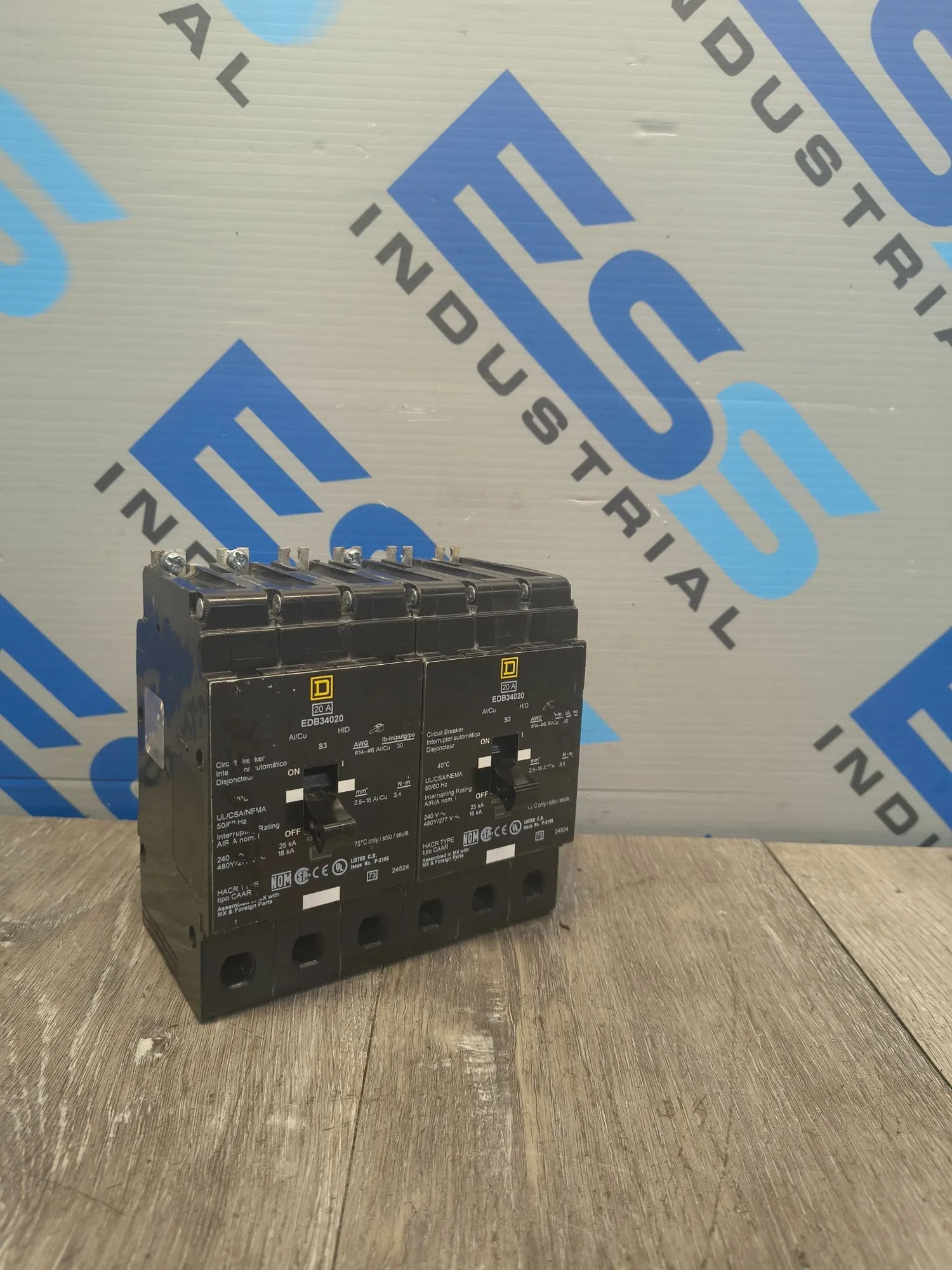USED SQUARE-D EDB34020