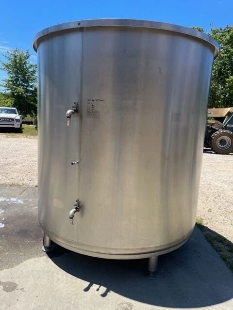 Used Stainless 1500 Gal Stainless Steel Tanks Georgia US | Athens Packaging & Processing #914798