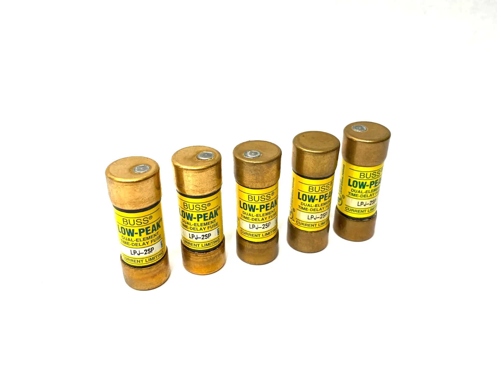 New | in-Stock Bussmann Low-Peak Dual Element Current Limiting Time Delay Fuse Fuses Michigan US | Maverick Industrial Sales #1483090