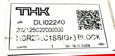 NEW THK HSR25LC1SS(GK) LINEAR GUIDE BLOCK