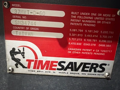 Used 2021 TIMESAVERS LYNX 37MWT-D-60 Finishing Machines Michigan US | iGAM Industrial Marketplace #1310311