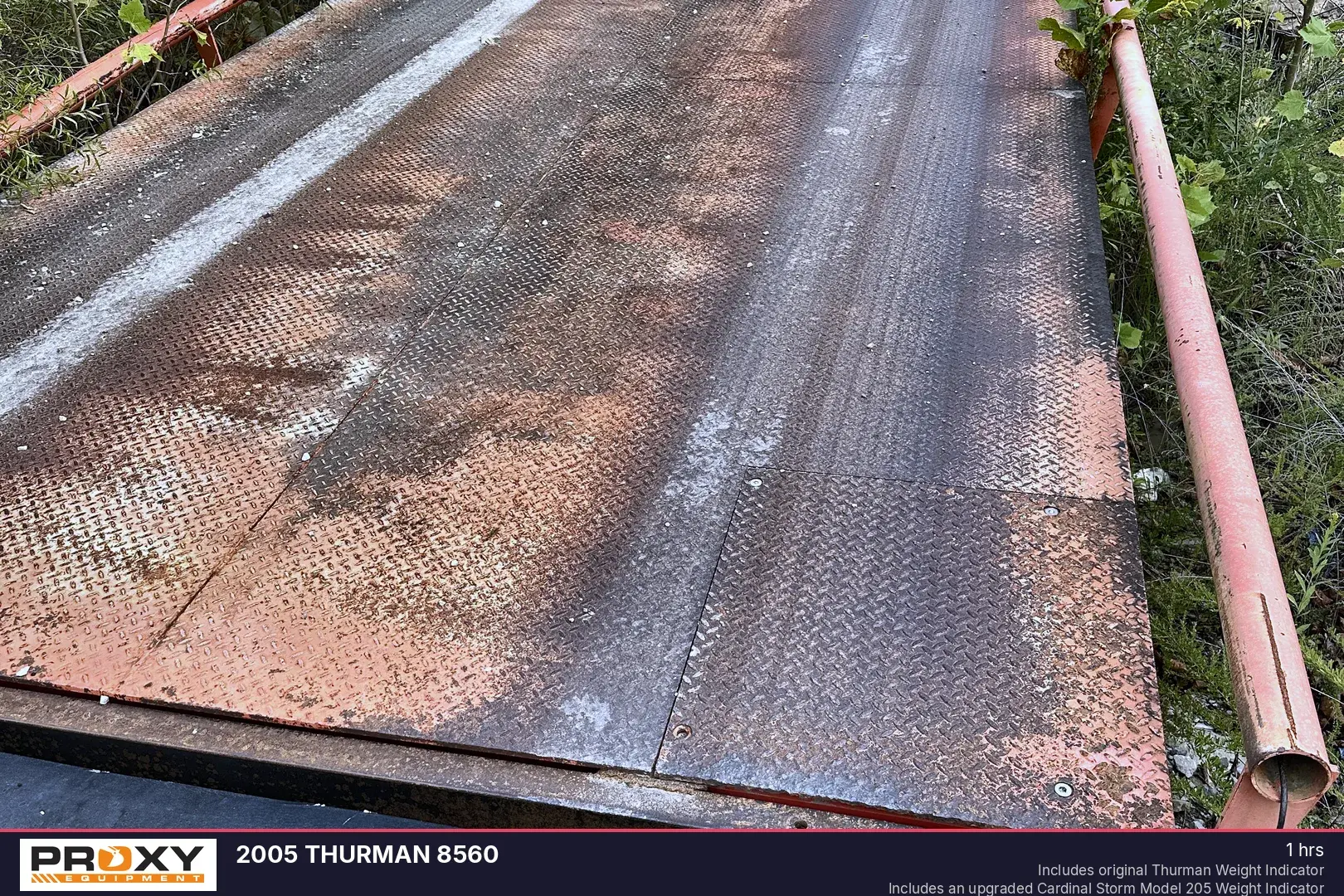 Used 2005 THURMAN 8560 Platform Scales Kentucky US | Proxy Equipment #1385064