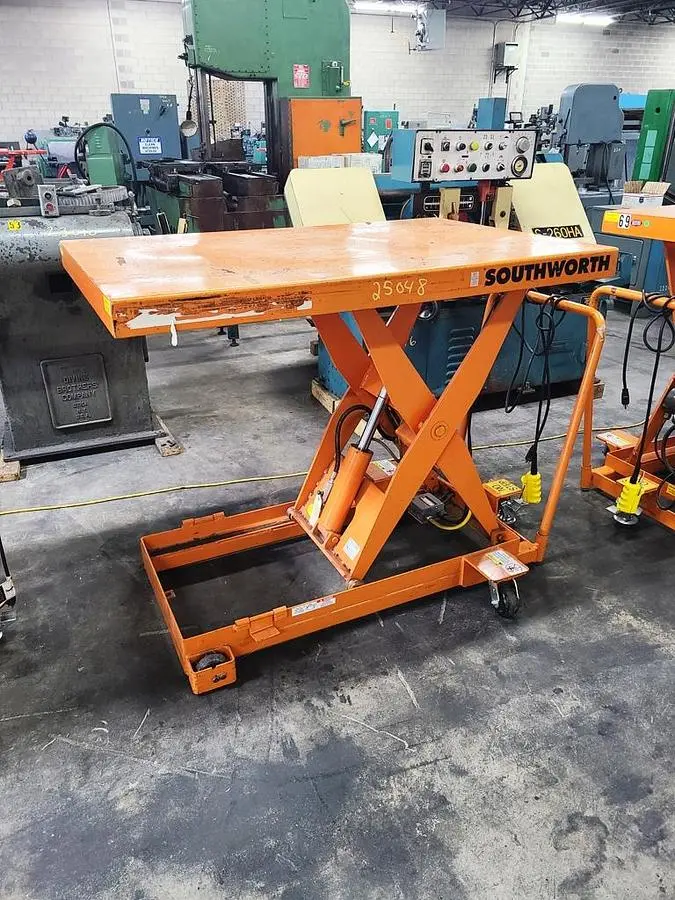 Used SOUTHWORTH CLL1.5/35 Scissor Lifters Pennsylvania US | Hildebrand Machinery Co. #1481763
