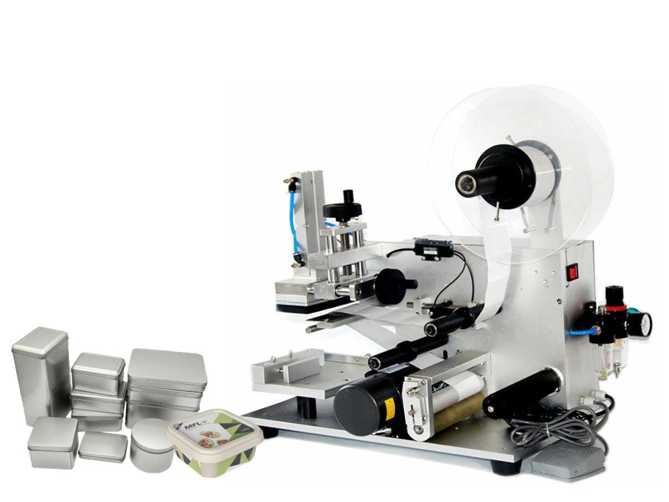 Semi-Auto Flat Label Machine Table Top (Ref)