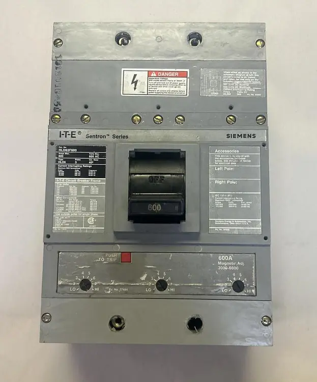 Used SIEMENS HLD63F600 Miscellaneous Equipment (Electrical & Power) Ohio US | Surplus Asset Holdings #1208830