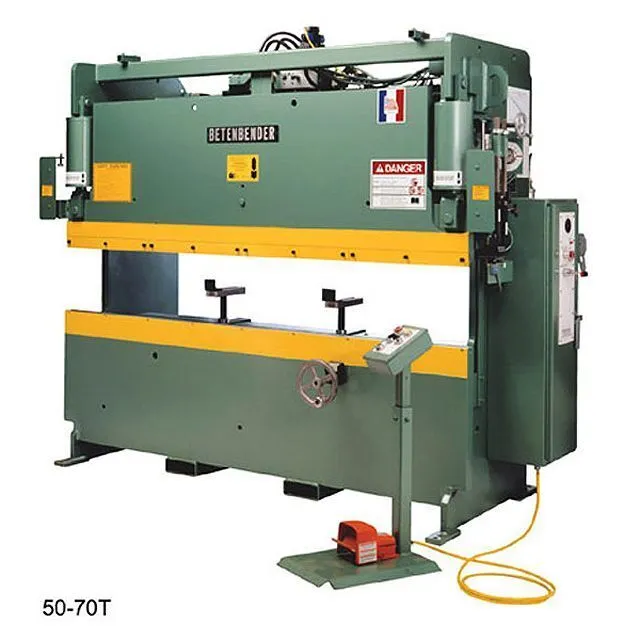 New | in-Stock BETENBENDER 6-70 Press Brakes Florida US | Sierra Victor Machinery #262582