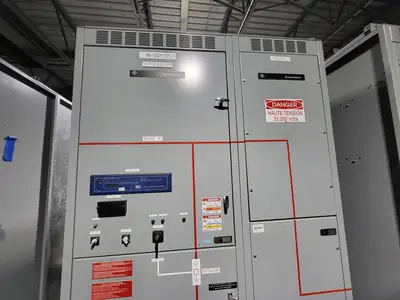 25kV 1200A 3ph Switchgear Unit w/ Power Vac Breaker VB1 27.0-16-0