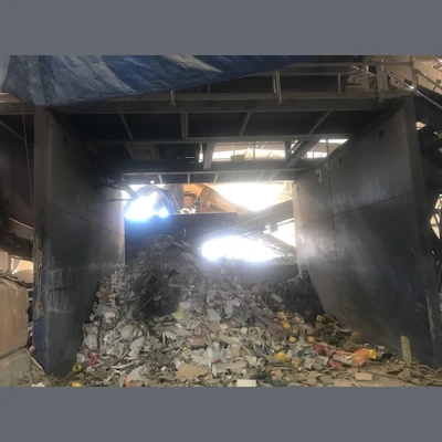 Construction and Demolition Materials Recycling Process Plant