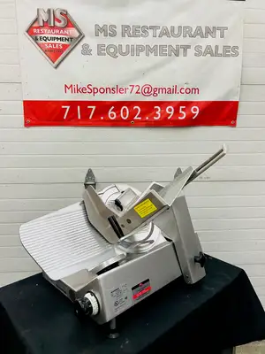 Bizerba SE12 Commercial Deli Meat Slicer Fully Refurbished Tested and Working