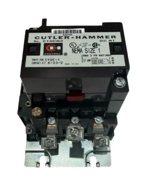 NEW CUTLER HAMMER C10C-N3A MAGNETIC CONTACTOR SIZE 1 SER. A1 C10CN3A
