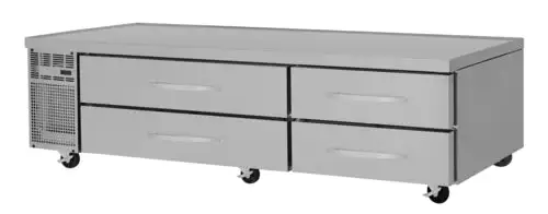 Turbo Air PRCBE-96R-N 96" PRO Series Chef Base w/ (4) Drawers - 115v