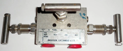 Arco Anderson Greenwood M1HIS-4 3-Valve Manifold 2-Block 1-Equalize, Remote Mnt [New]