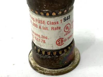 USED COOPER BUSSMANN T-TRON FAST-ACTING FUSE CLASS T 600VAC 40A LOT OF 2