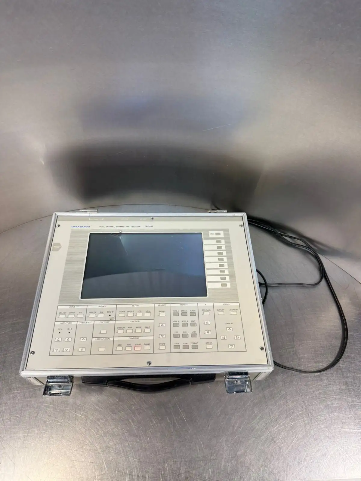 *1777 Ono Sokki CF-2400 Dual Channel Dynamic FFT Analyzer (6.6.5)