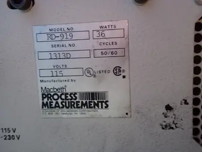 Used MACBETH PROCESS MEASUREMENT RD919 Densitometers Ohio US | HGR 24 #754817