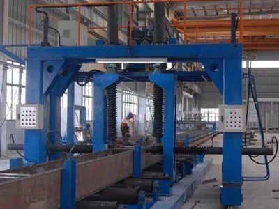 Box Column Welding Line in Shaoxing City, China