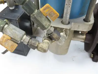 Jamesbury ST-200 Pneumatic Actuator 3" Stainless Flanged Ball Valve & Positioner