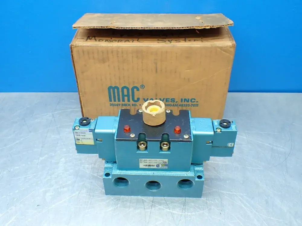 NEW MAC VALVES MVA3BA312PM111DA