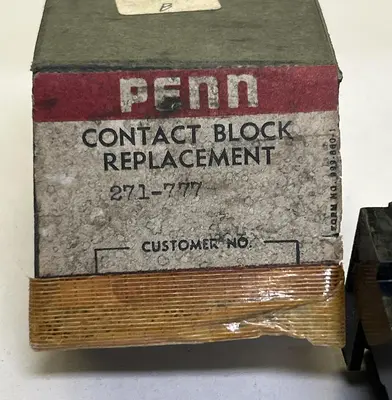 New | in-Stock PENN 271-777 Contact Blocks Ohio US | Surplus Asset Holdings #1246869