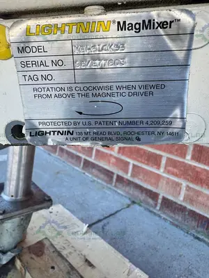 USED NORTHLAND 250 L STAINLESS STEEL  JACKETED REACTOR FV/ 50 PSI, DUAL MIXER + VFD