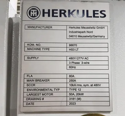 2023 HERKULES HS-3-LT Knife Grinders | Machine Tool Emporium (12)