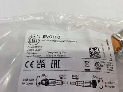 NEW IFM A-CODED DBL-ENDED CONNECTION CABLE VDOGH040MSS0003H04STGH040MSS