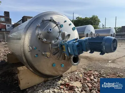 Used Feldmeier 15,000 Liter Feldmeier Reactor, 316L S/S, 60/90# Reactors Ohio US | Federal Equipment Company #1090471