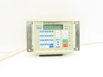 Sumitomo MTS NTAC2000 Motor Drive 480VAC Input 400Hz 4.8A Output Panel