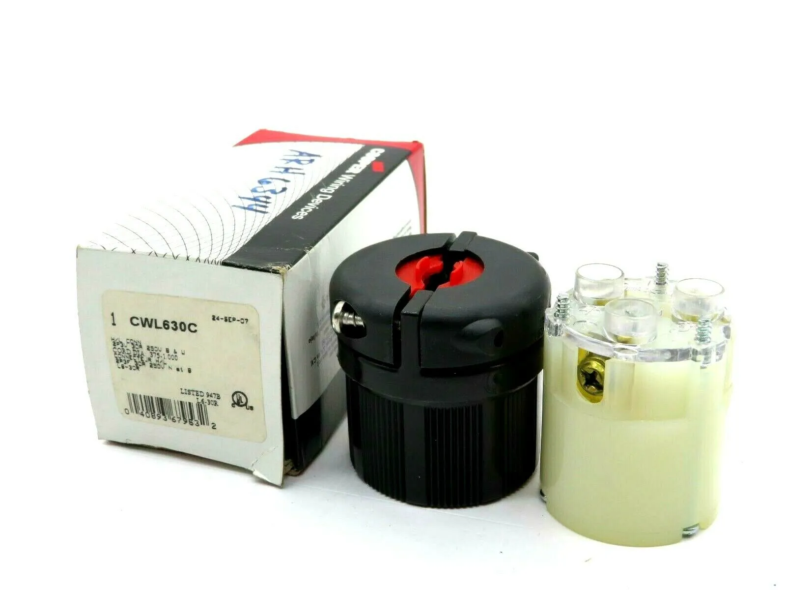 NEW COOPER CWL630C PLUG 30 AMP 250V