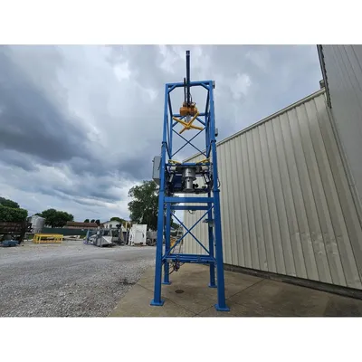 Surplus Material Transfer 4000 LB Bulk Bag Discharger Unloader food grade UNUSED
