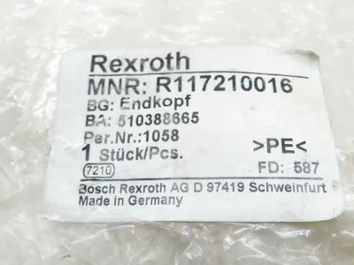 NEW REXROTH R117210016 DRIVE ENDKOPF
