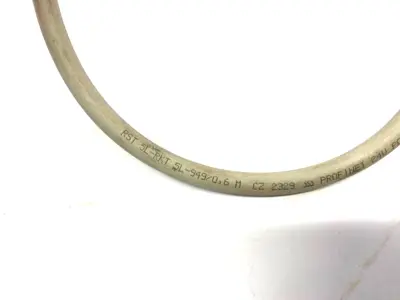 USED LUMBERG AUTOMATION DOUBLE ENDED CONNECTION CABLE