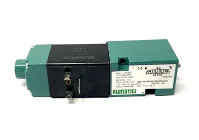 081SS5004000061 | Numatics  Solenoid Valve 4/3 Open CTR 24VDC MISSING SOLENOID - Used
