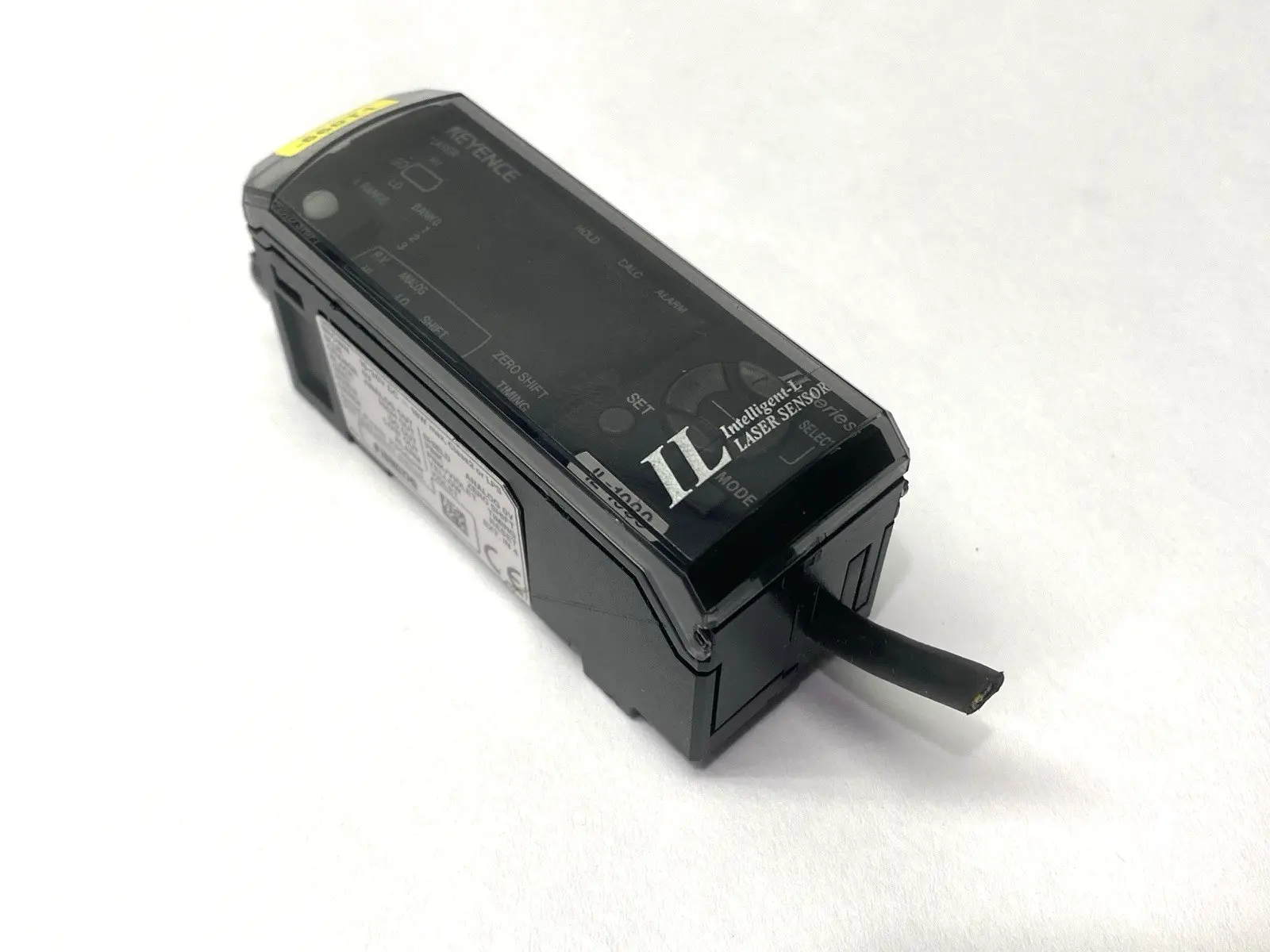 USED KEYENCE ANALOG LASER SENSOR AMPLIFIER MAIN UNIT CUT CORD