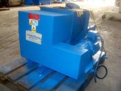 S/S Chronos Richardson screw feeder 100mm dia x 1000 mm long