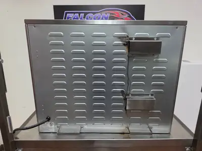 Used Waring Used Waring WPO750 Double Deck Countertop Pizza Oven Independent Chambers - 240V Pizza Equipment Illinois US | Falcon Restaurant Supply #1373554