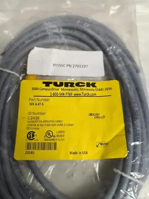 New | in-Stock TURCK WK 4.4T5 Cable & Wire | Surplus Asset Holdings #1206762