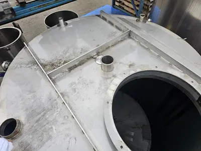 Used ADI Laval 1100 Gallon Tank, 304 Stainless Steel