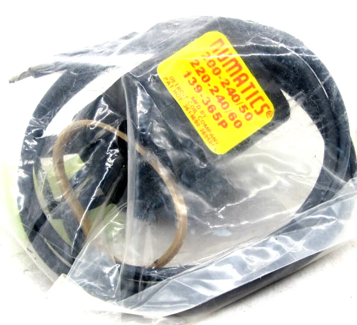 NEW NUMATICS 139-365P VALVE COIL 139365P