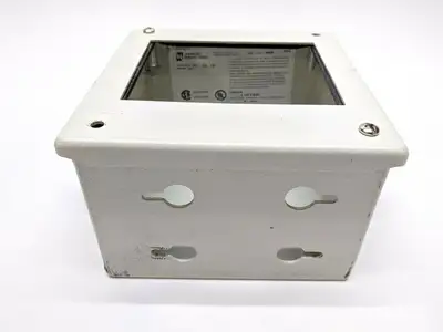 Used Hammond 6” x 6” x 4” Inch Electrical Enclosure Electrical Boxes Michigan US | Maverick Industrial Sales #1400960