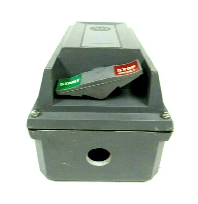 USED ALLEN BRADLEY 609U-ACXD MANUAL STARTING SWITCH SER H SIZE 0 609UACXD