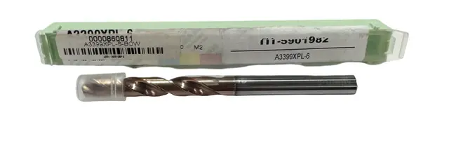 Walter-Titex 6mm Solid Carbide Drill 5xD XPL Coolant Thru 140°