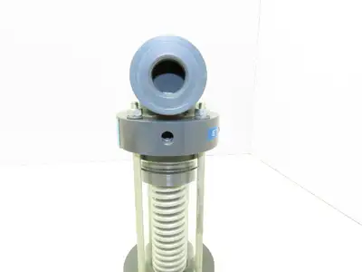 Plast-o-matic ES075V-NC-LS 3/4" Shutoff Valve Spring Return NC Pneumatic Powered