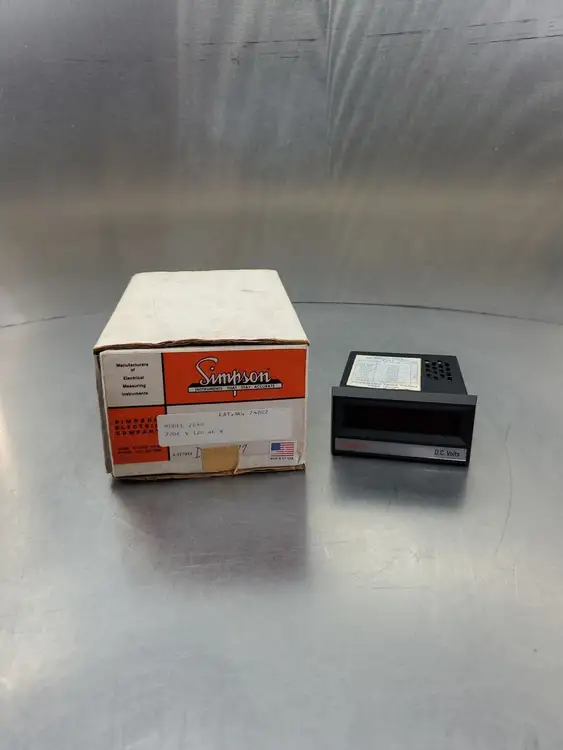 Used Simpson _UNKNOWN_ Voltmeters South Carolina US | Palmetto Automation #1158814